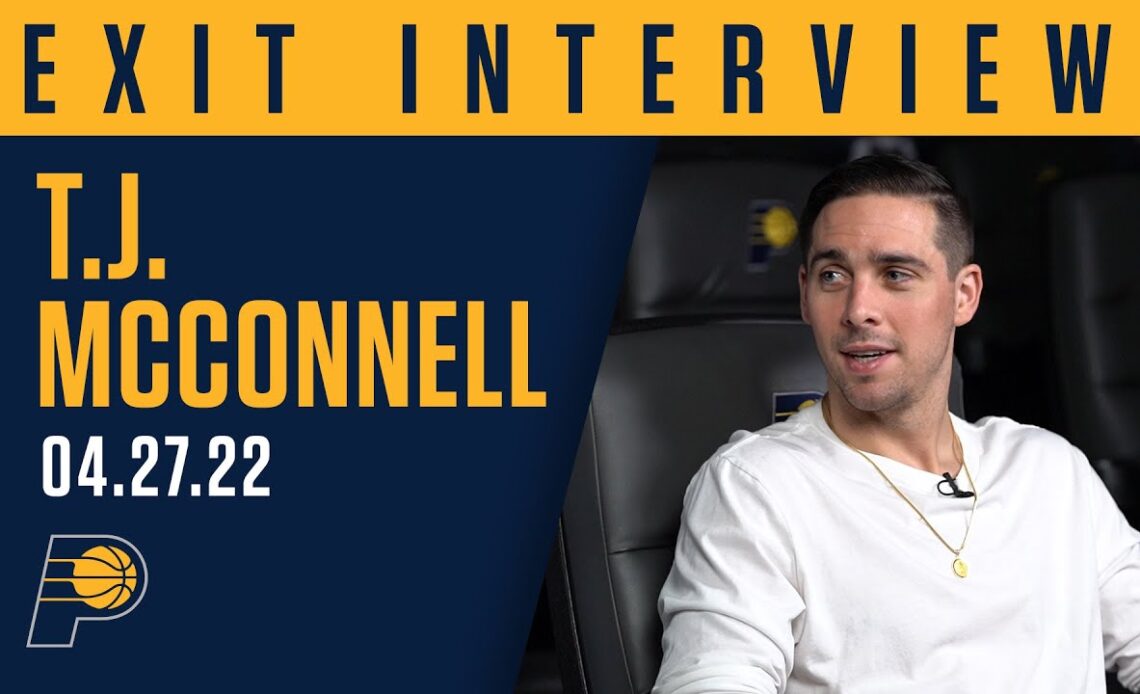 T.J. McConnell 2021-22 Exit Interview | Indiana Pacers