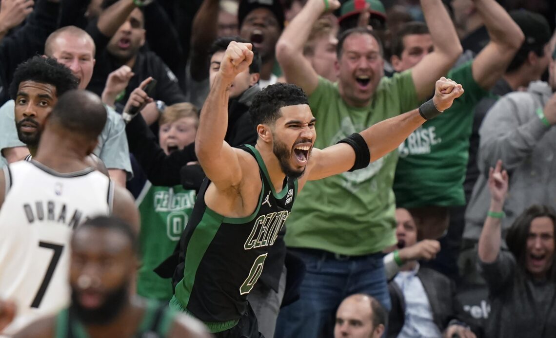 Tatum beats buzzer, Celtics edge Nets 115-114 in Game 1
