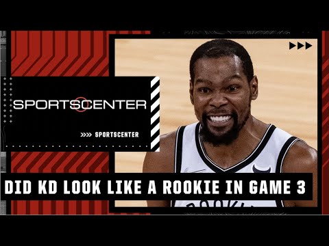 Tim Legler: Kevin Durant looked like a rookie in Game 3! | SportsCenter