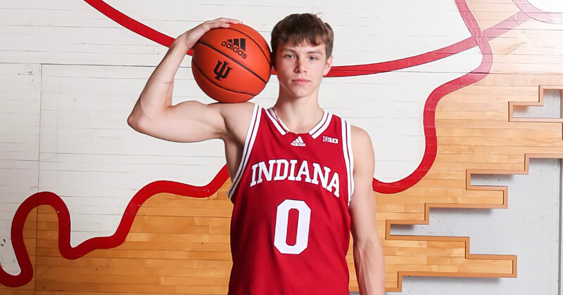 Video: Class of 2023 IU commit Gabe Cupps spring highlights - Inside the Hall