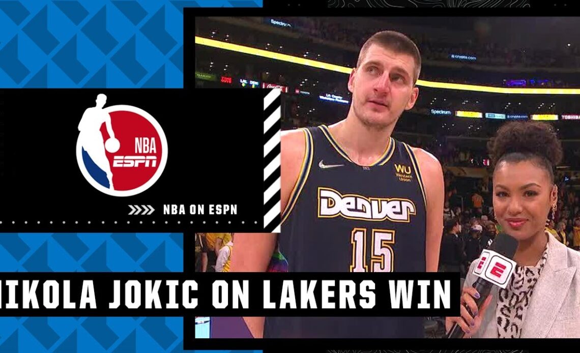 'WIN THEM ALL!' Nikola Jokic on Nuggets' game plan to finish out season | NBA on ESPN