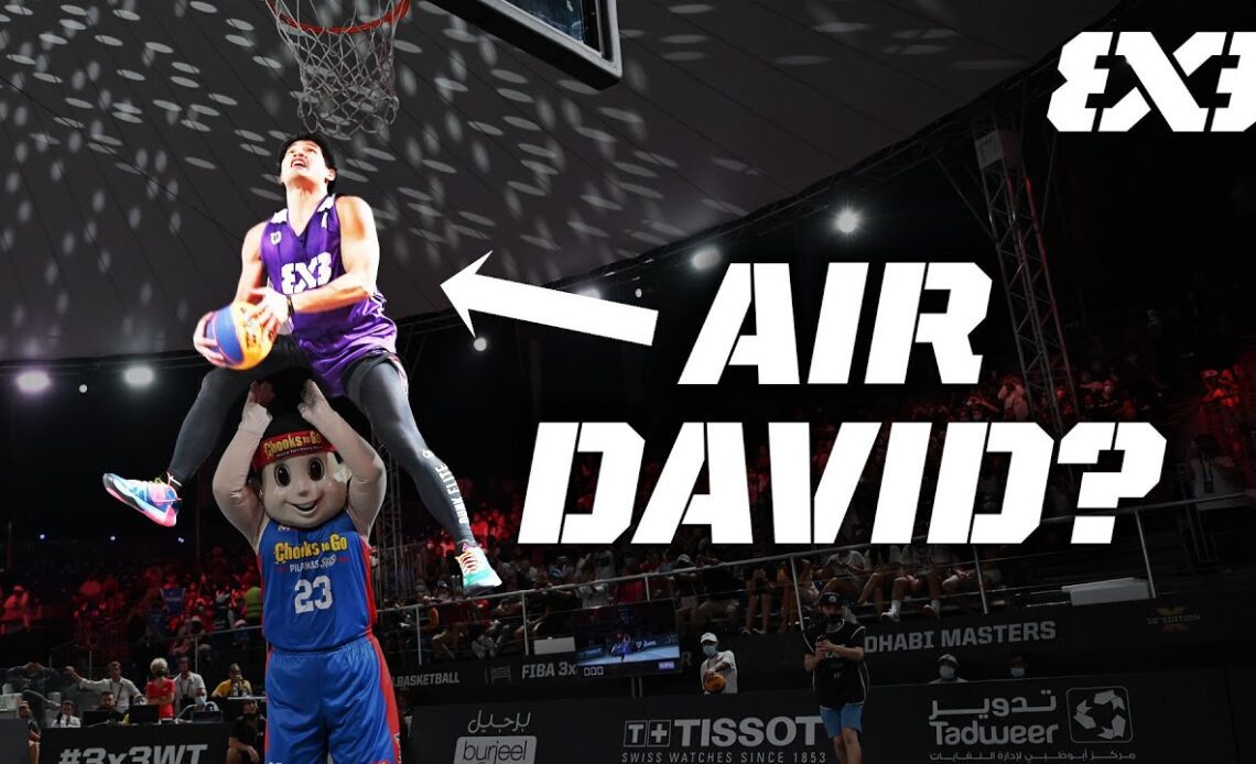 Why this guy is called "AIR DAVID" | Best of Abu Dhabi DUNK Contest