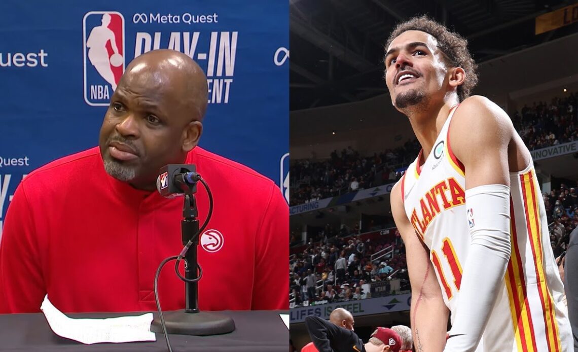 "I Think He Is Built For This Moment" - Coach McMillan On Trae Young's 38 PT Performance