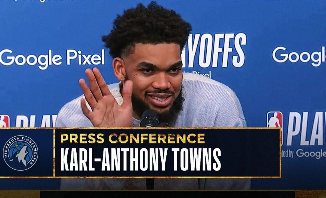 "Really Made Me Enjoy Basketball Again"- KAT Talks Timberwolves Playoff Experienc