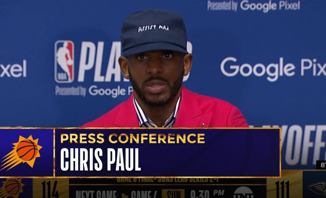 "We Have a Good Group That's Been Together" Chris Paul Post Game Presser | Suns vs Pelicans - Game 3