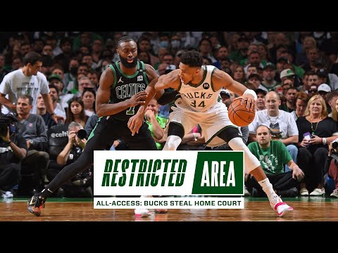 All-Access: Bucks Steal Home Court Advantage, Beat Celtics In Game 1 | Giannis Triple-Double