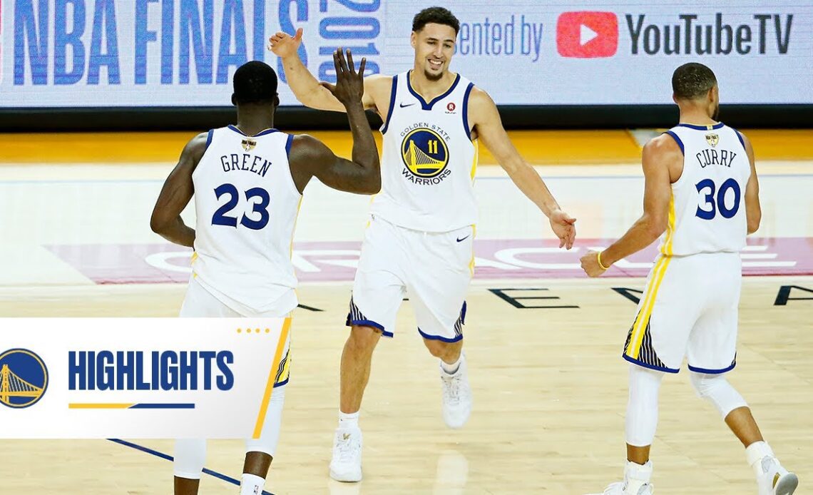 Best Moments From Golden State Warriors Finals Games | 2015-2019 Highlights