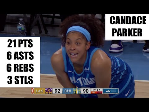 Candace Parker STUFFS Stats In 1st WNBA Game Of Season vs Her Old Team! | L.A. Sparks @ Chicago Sky