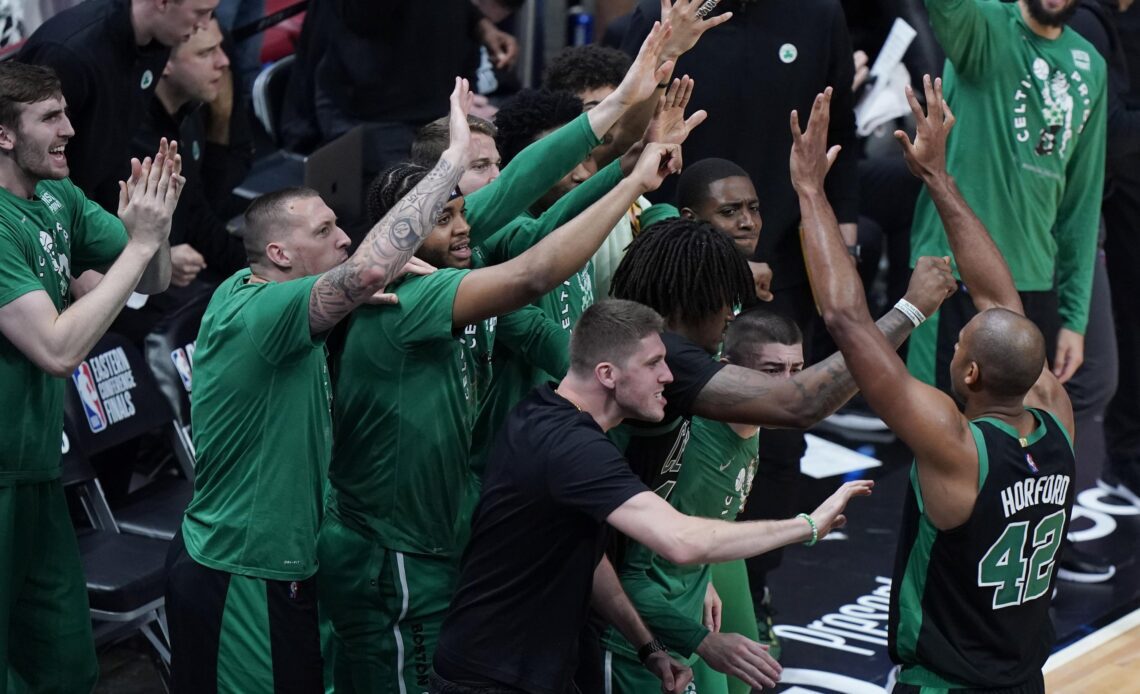 Celtics run past Heat 93-80, move a win from NBA Finals