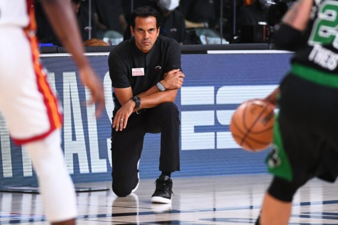 Erik Spoelstra still proud of the Heat after late Game 7 collapse in hands of Celtics