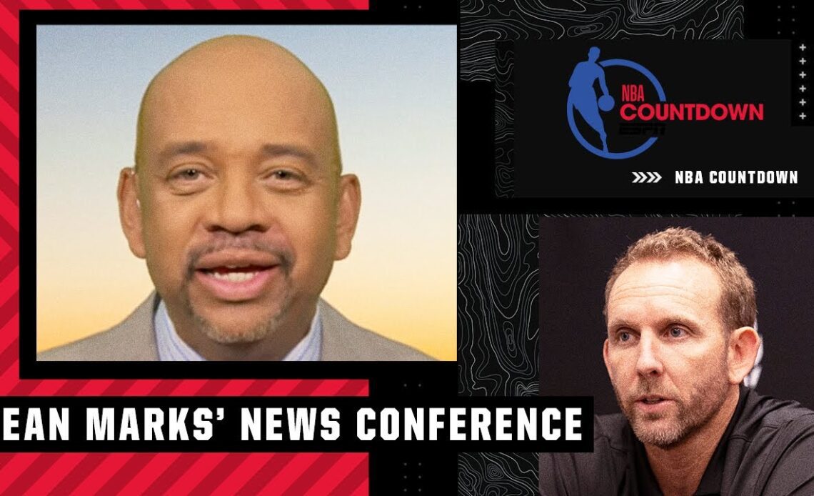 'IT'S ALL HYPE!' - Wilbon dismisses Sean Marks' comments about Kyrie's availability | NBA Today
