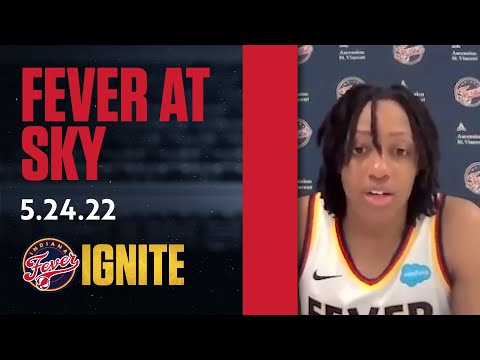 Indiana Fever Postgame Media Availability (at Chicago Sky) | May 24, 2022