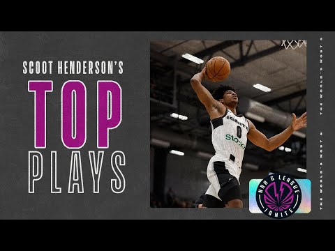 Is Scoot Henderson THE BEST 18 Year Old in Basketball?: 2021-22 Season Highlights
