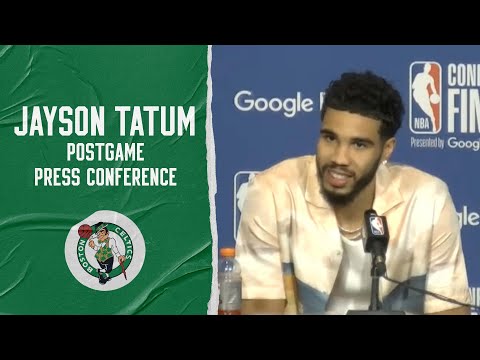 Jayson Tatum Postgame Media Availability | ECF Game 5 | Boston Celtics at Miami Heat