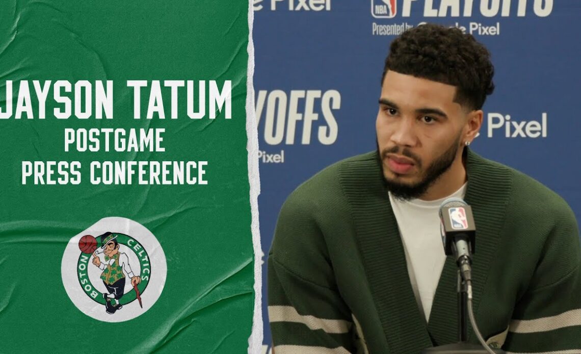 Jayson Tatum Postgame Press Conference | Game 1 | Boston Celtics vs. Milwaukee Bucks