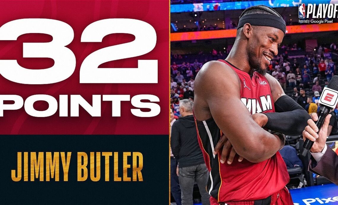Jimmy Butler Ends It In Philly With 32 PTS 🔥