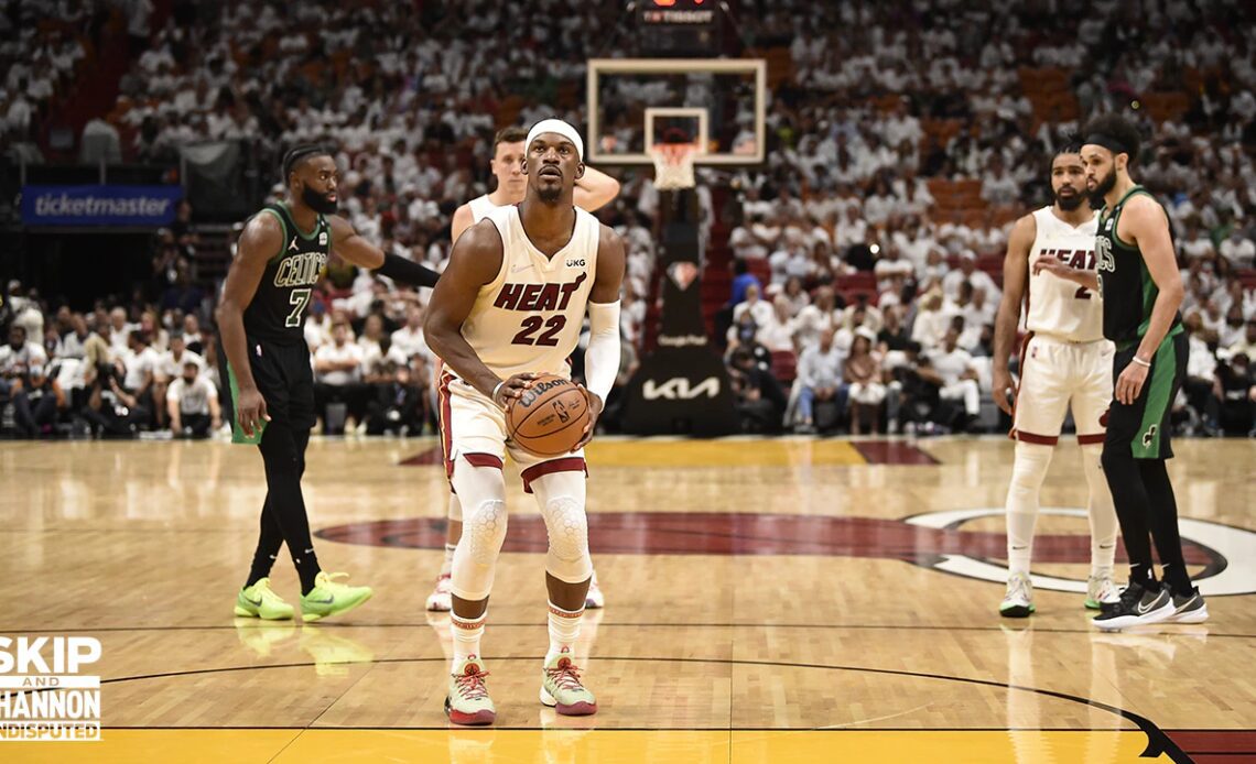 Jimmy Butler struggles as Heat fall to Celtics in Gm 5 of ECF I UNDISPUTED