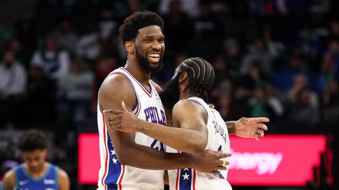 Joel Embiid: "Everybody expected the Houston James Harden, but that's not who he is anymore"