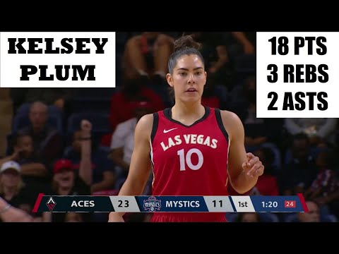 Kelsey Plum Scores 18 For Las Vegas Aces At Washington Mystics | May 10, 2022 #WNBA #KelseyPlum