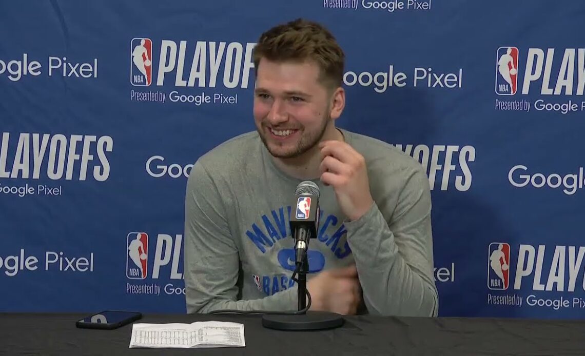 Luka Doncic reacts to Game 7 victory, advancing to Western Conference Finals | NBA on ESPN