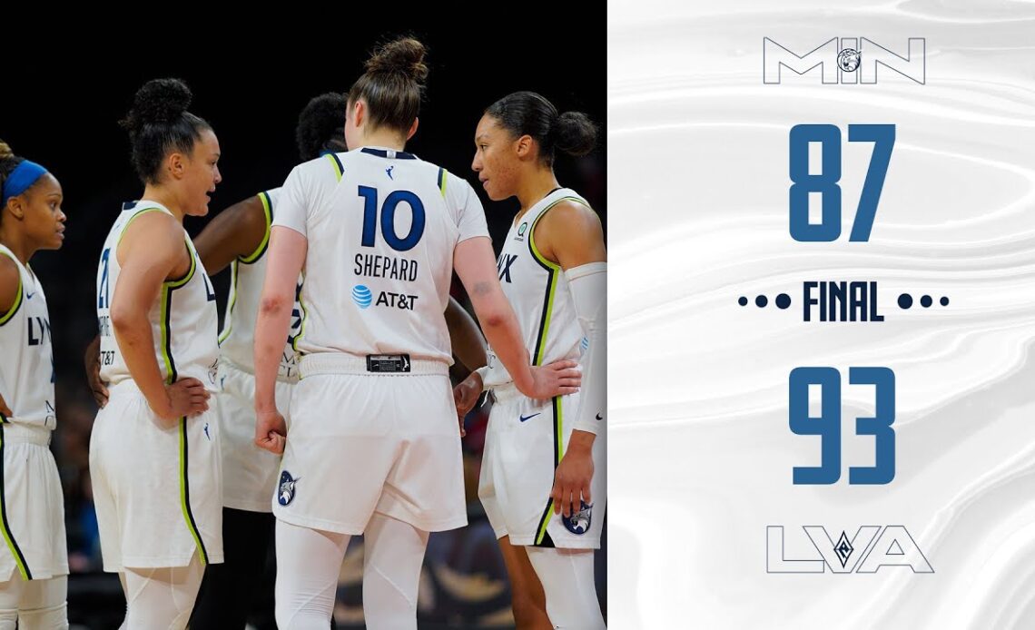 Lynx Fall In Las Vegas, 93-87 | May 19, 2022