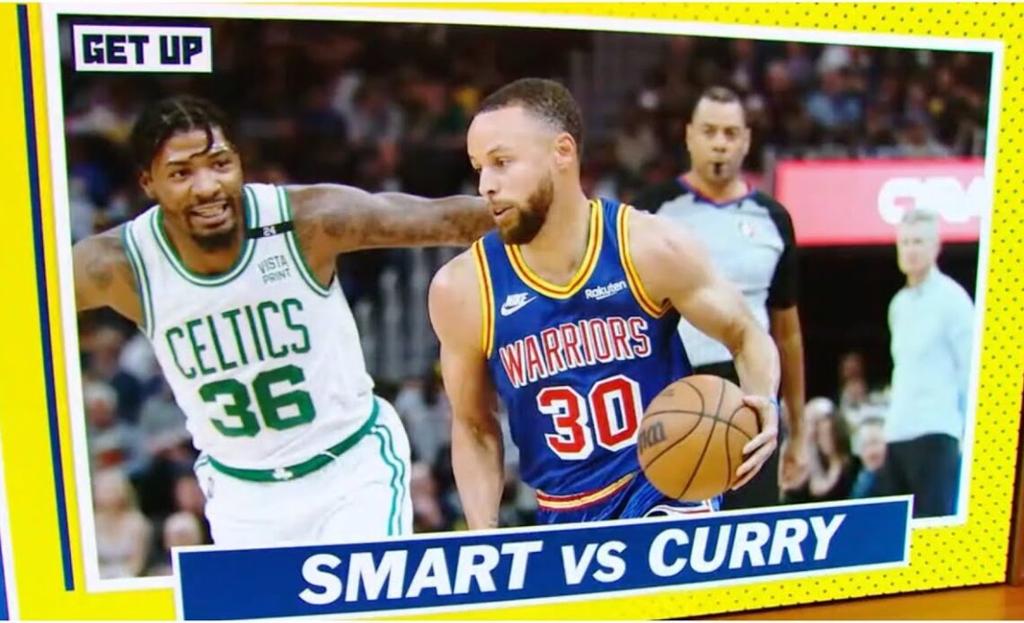 Marcus Smart vs. Steph Curry battle continues in the NBA Finals 👀  | Get Up
