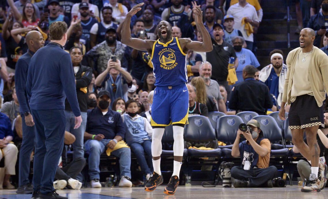 NBA Twitter reacts to Draymond Green getting ejected in Game 1 vs. Grizzlies after questionable call