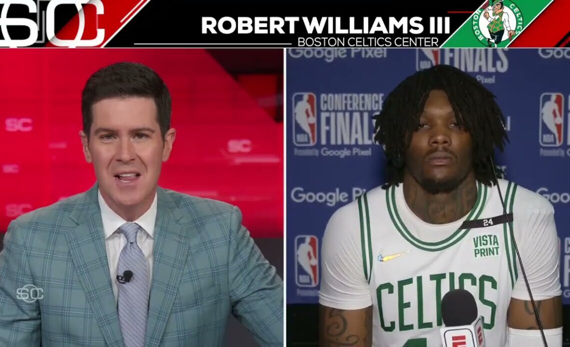 'One game at a time' - Robert Williams III talks Game 4 blowout over Heat | SportsCenter
