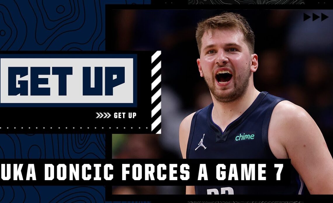 Reacting to Luka Doncic forcing a GAME 7 against the Suns 🍿 | Get Up