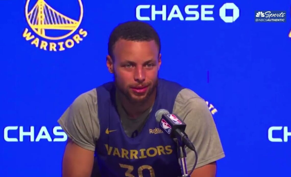 Steph on facing the Celtics in the 2022 NBA Finals