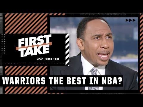 Stephen A. siding with the Warriors as the BEST TEAM right now 👀 | First Take