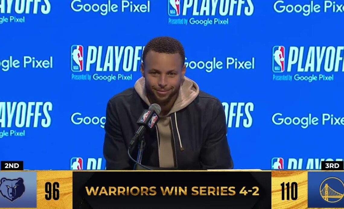 Stephen Curry Postgame Presser After Game 6 Win Over Grizzlies