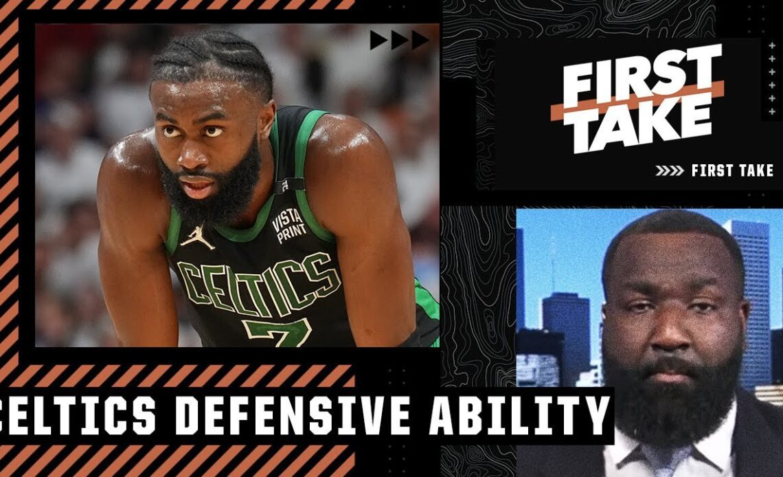 The Celtics have one of the BEST DEFENSES in NBA HISTORY - Kendrick Perkins | First Take