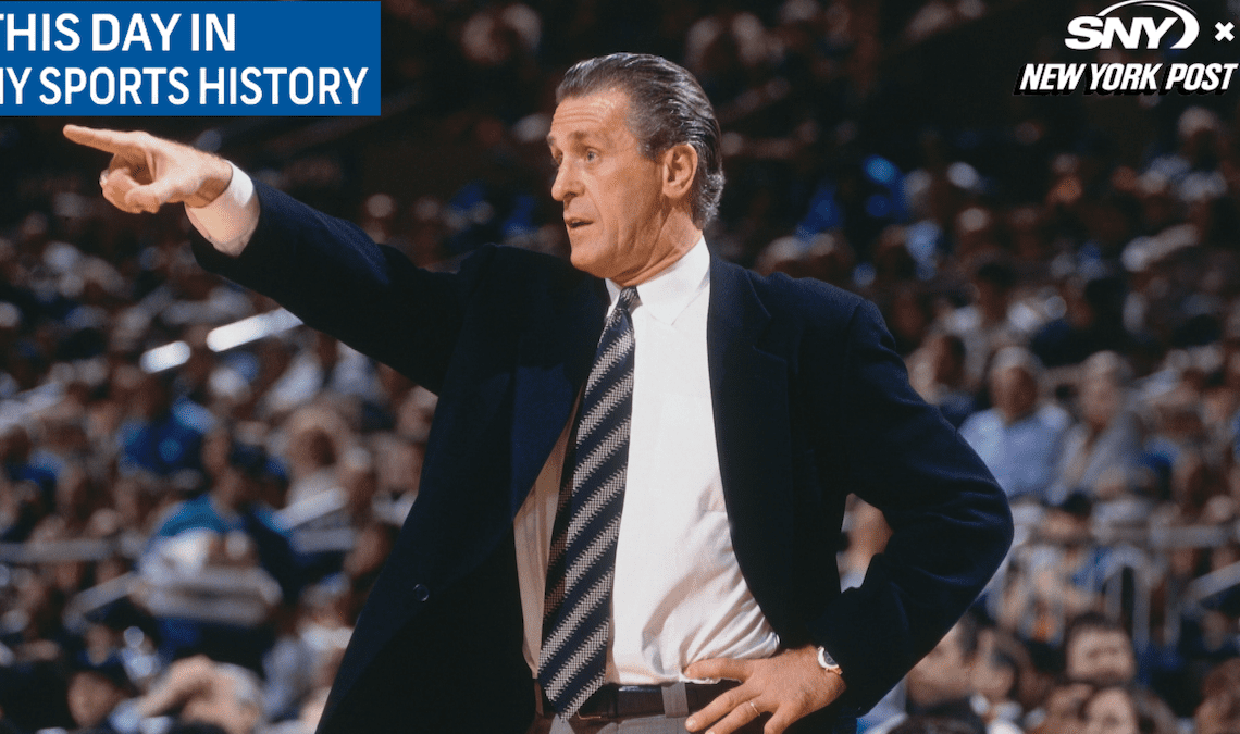 This Day in New York Sports: Pat Riley hired as Knicks head coach