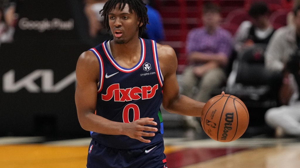 Tyrese Maxey, shorthanded Sixers fall to Heat in Game 2