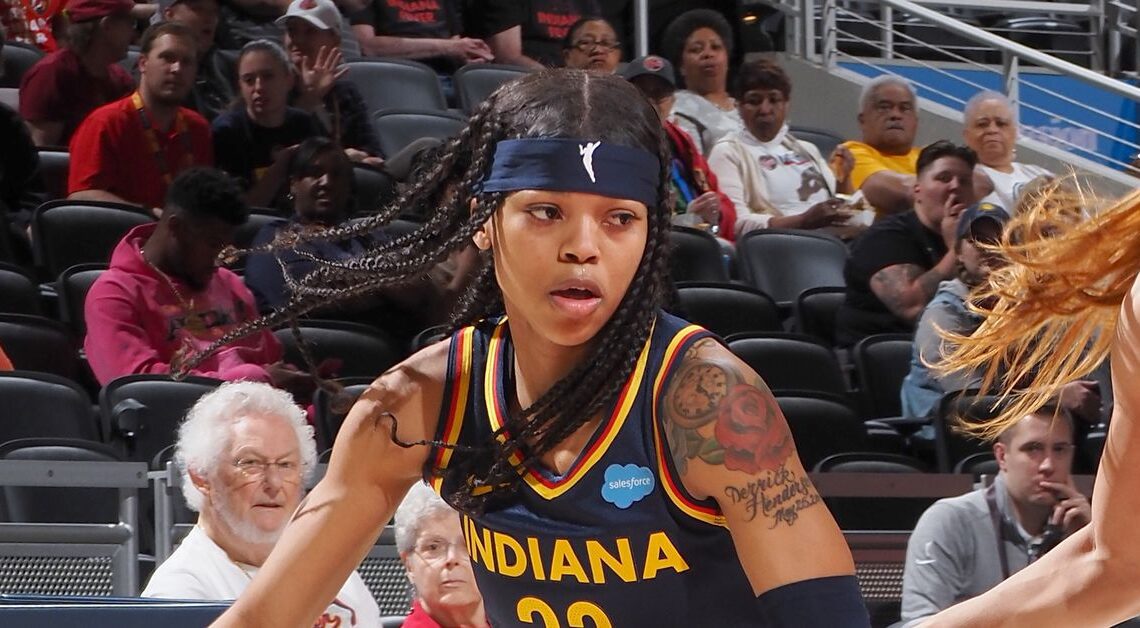 WNBA: No. 20 pick Destanni Henderson shines for Indiana Fever in defeat