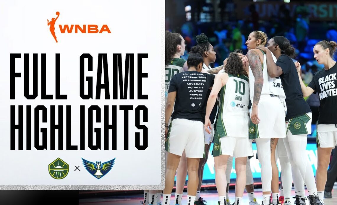 SEATTLE STORM vs. DALLAS WINGS | FULL GAME HIGHLIGHTS | June 12, 2022