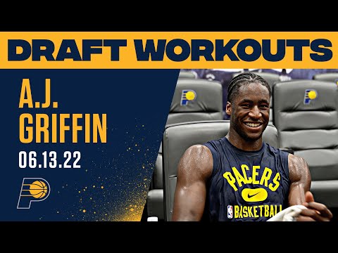 2022 Draft Workouts: A.J. Griffin | Indiana Pacers