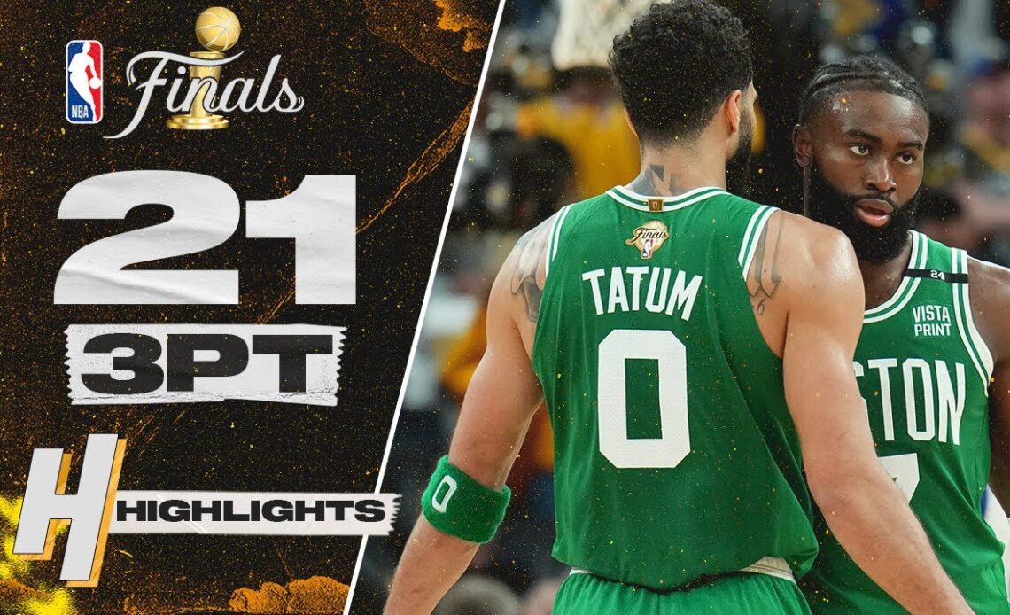 Boston Celtics ALL 21 3-Pointers in Game 1 🔥 2022 NBA Finals