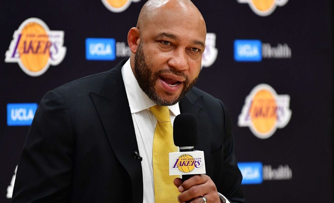 Darvin Ham introduced as Los Angeles Lakers coach on 'an incredibly bright and promising day' for proud franchise