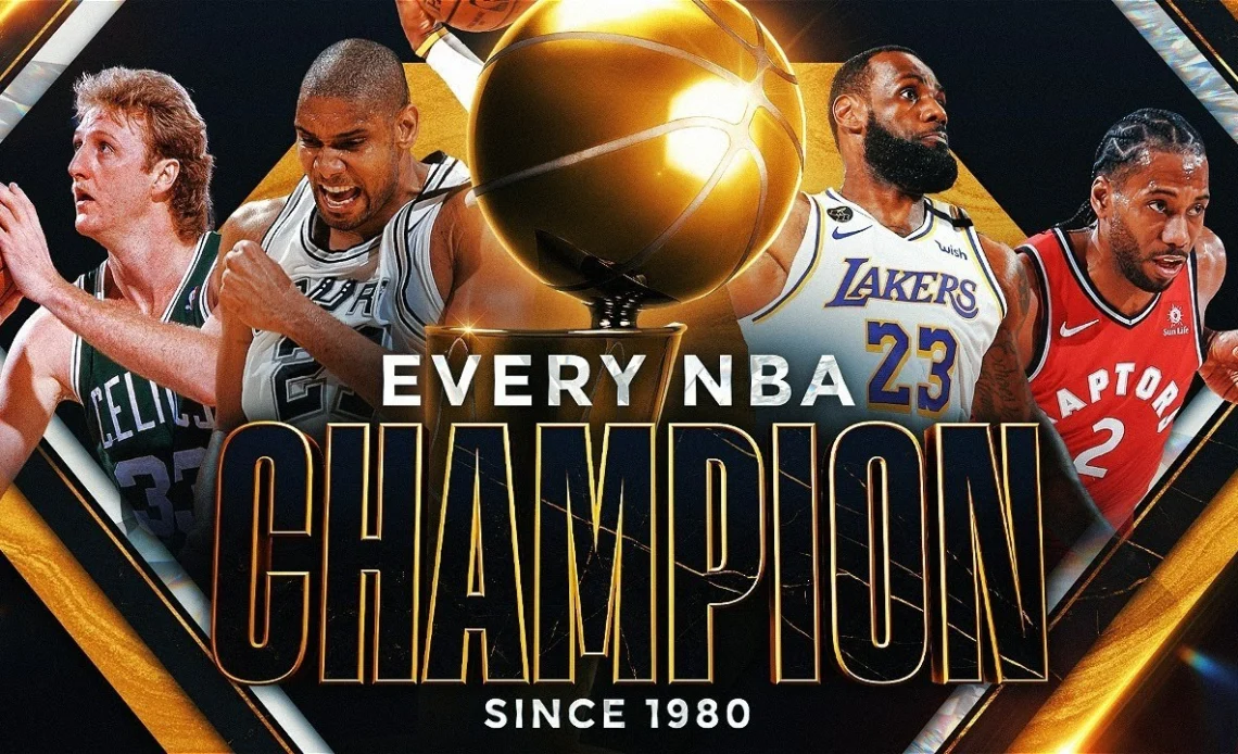 EVERY NBA Championship Celebration (1980-2022) 🏆