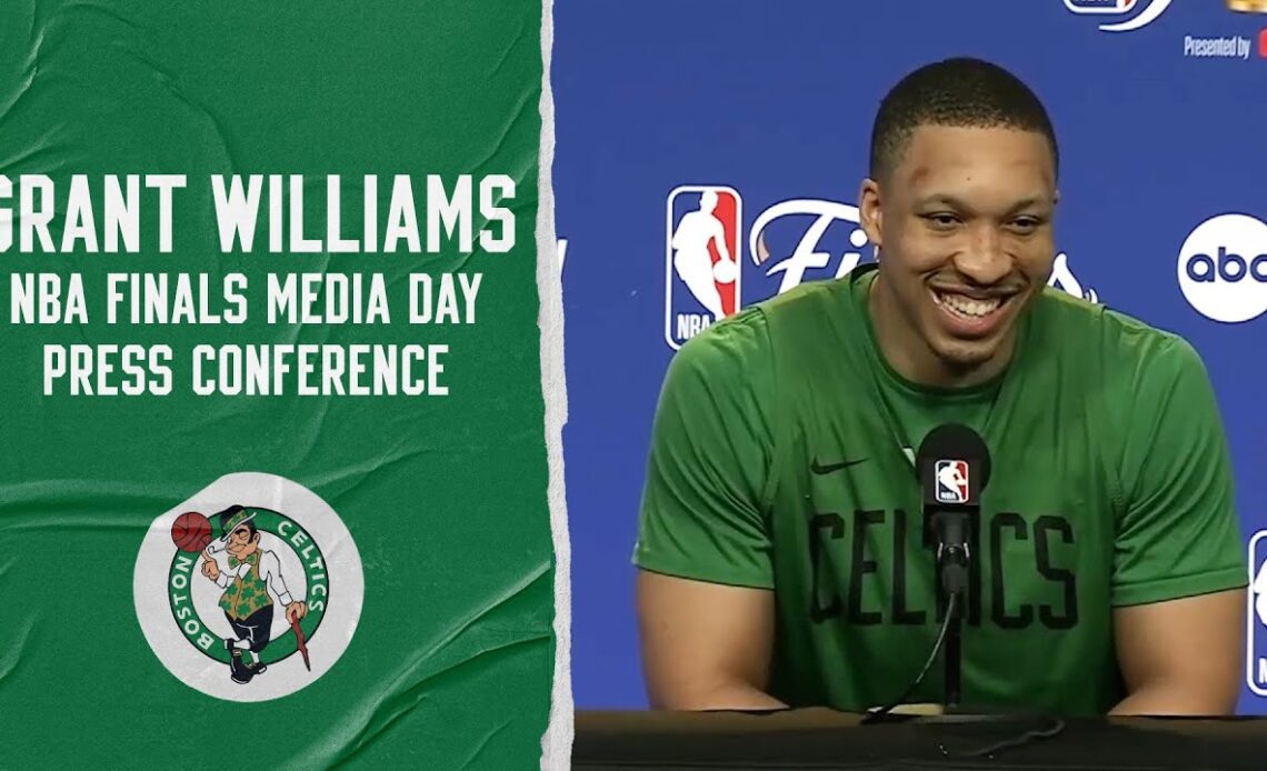 Grant Williams NBA Finals Media Day Availability | Boston Celtics at Golden State Warriors