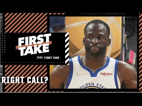 JJ Redick: The refs made the right call by not throwing Draymond Green out of the game | First Take