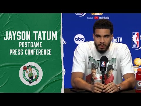 Jayson Tatum Postgame Media Availability | NBA Finals Game 5 | Boston Celtics at Golden State