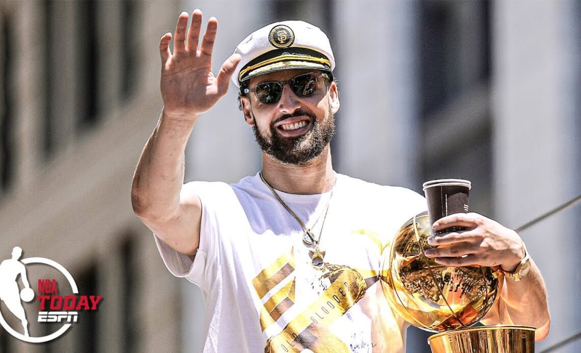 Klay Thompson; The MVP of the Warriors Championship parade? 🧐 | NBA Today