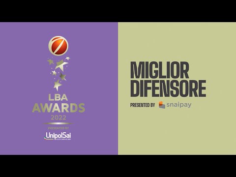 LBA Awards TV Show 2022 | Miglior Difensore