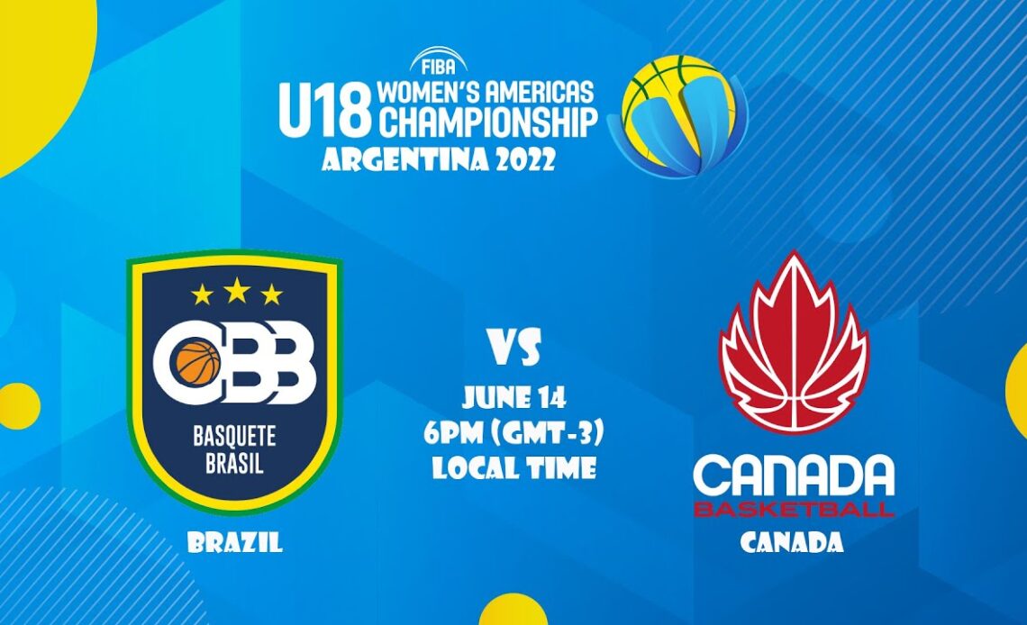 LIVE | Brazil vs. Canada - FIBA U18 Women’s Americas Championship