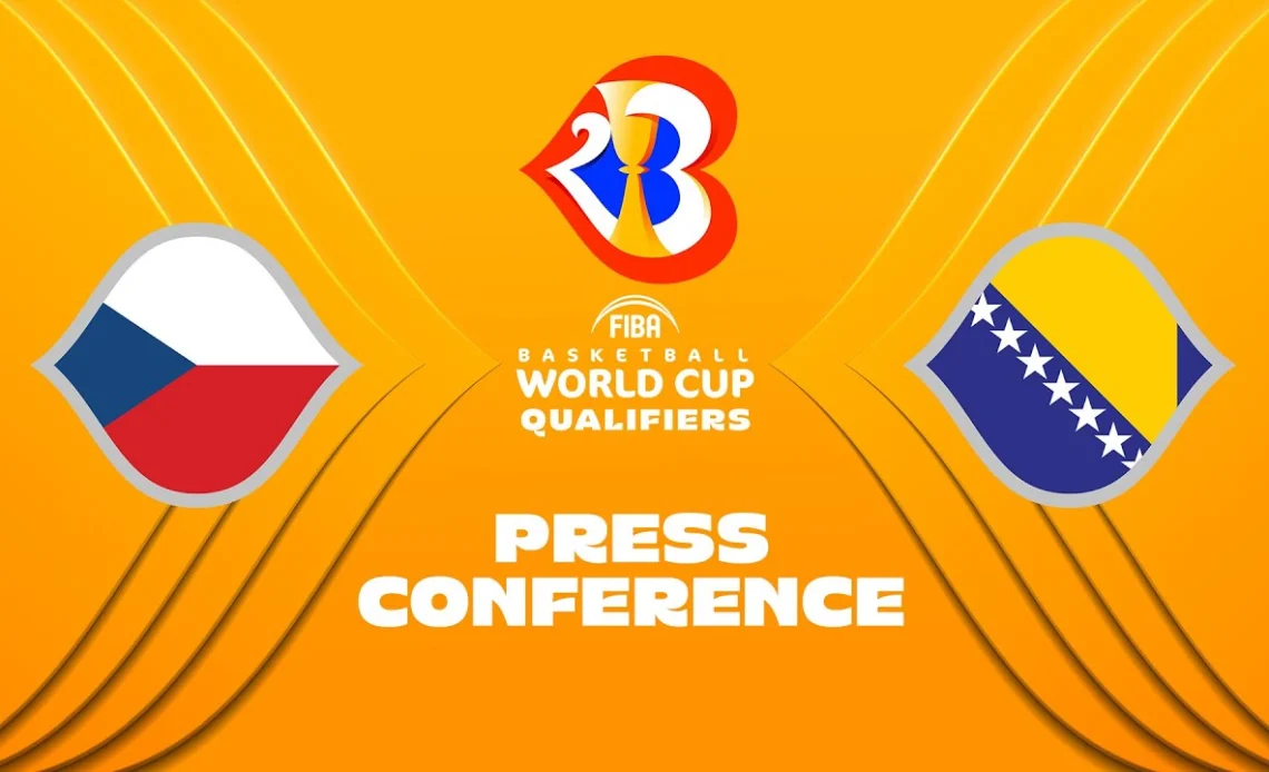 LIVE | Czech Republic v BIH - Press Conference | FIBA Basketball World Cup 2023 European Qualifiers