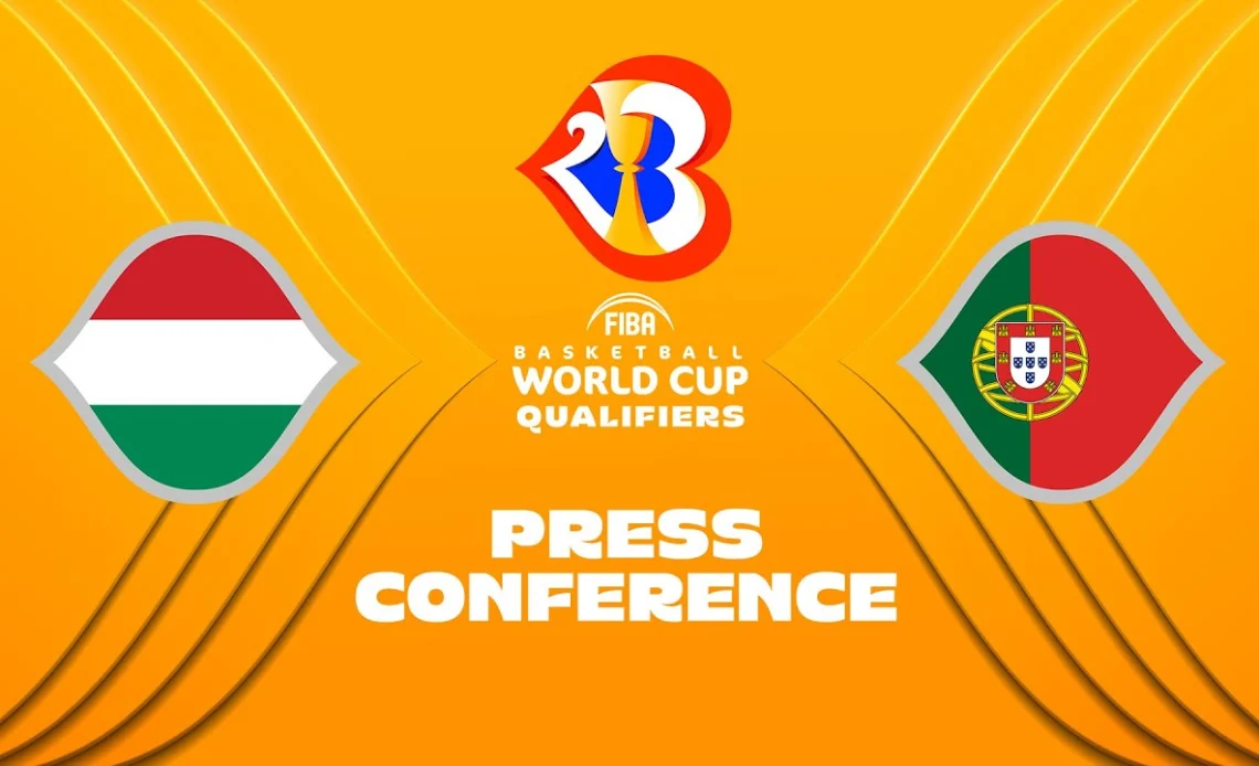LIVE | Hungary v Portugal - Press Conference | FIBA Basketball World Cup 2023 European Qualifiers