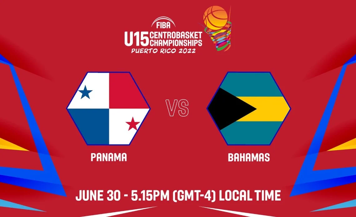 LIVE | Panama v Bahamas | Centrobasket U15 Women's Championship 2022